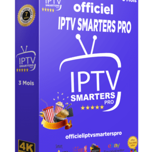 Abonnement IPTV SMARTERS PRO 3 mois