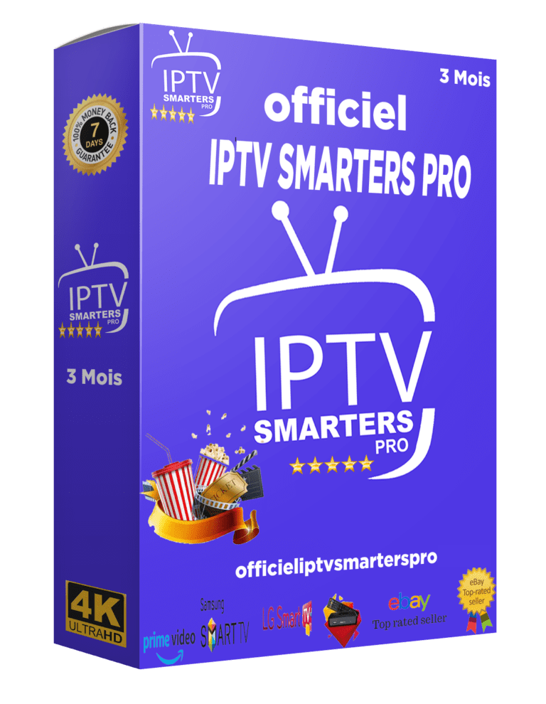 Abonnement IPTV SMARTERS PRO 3 mois