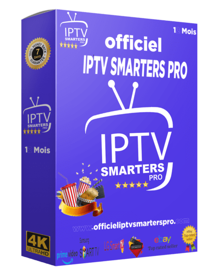 Iptv Smarters Pro Abonnement 1 mois