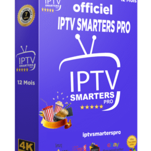 IPTV SMARTERS PRO 12 mois Abonnement
