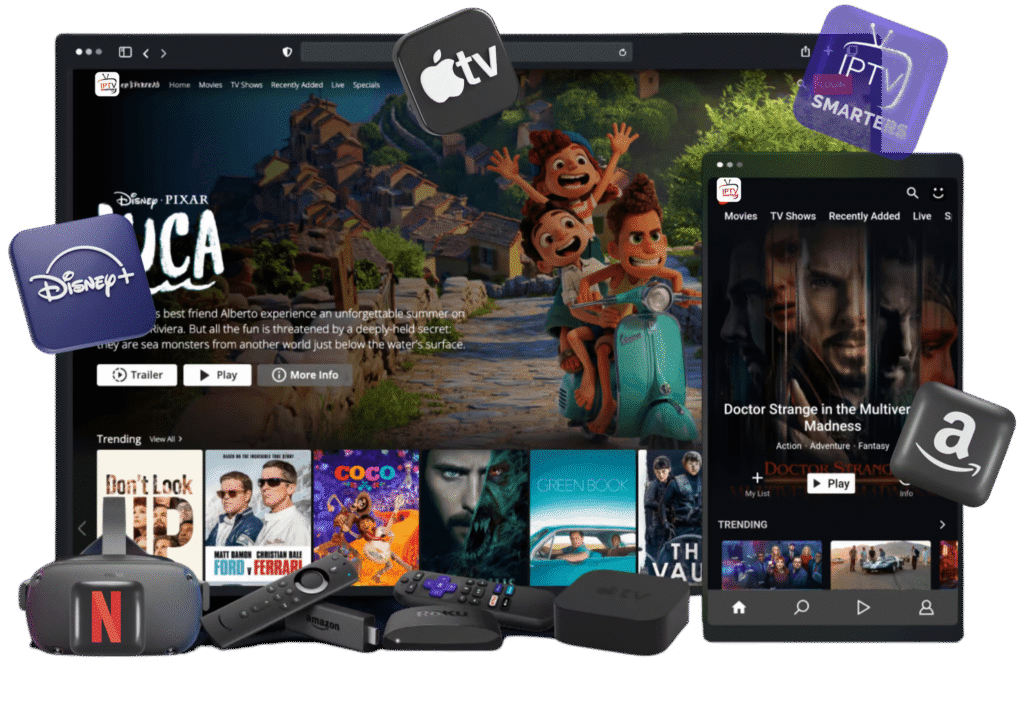 Accueil 1 iptv smarters pro abonnement